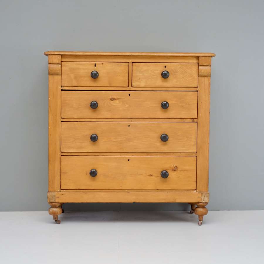 Scottish pine chest of drawers