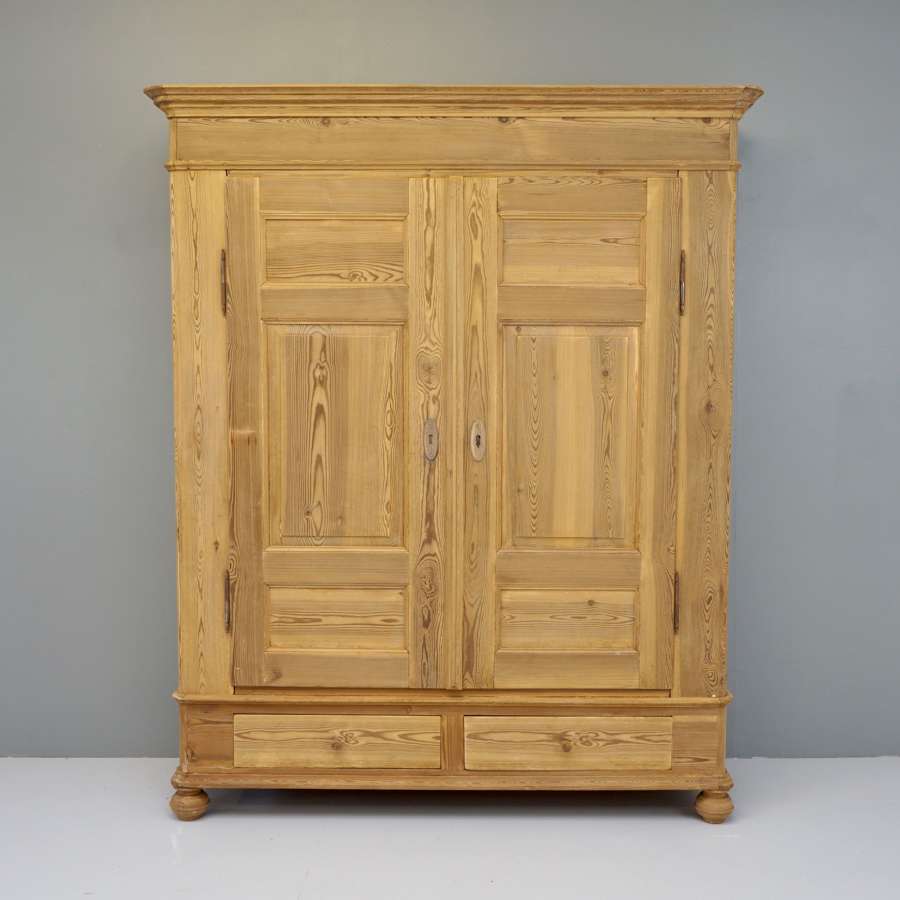 Pine Knock Down Wardrobe/Cupboard