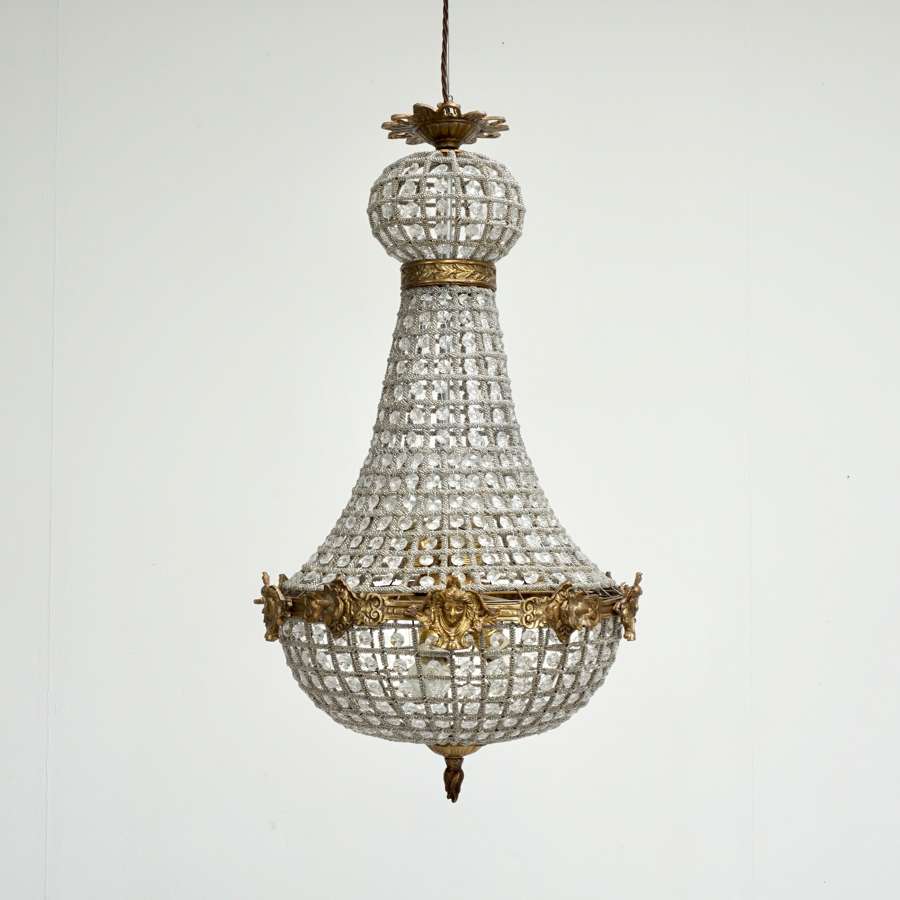 French Empire Style Chandelier (1 x Medium + 1 x Large in stock)