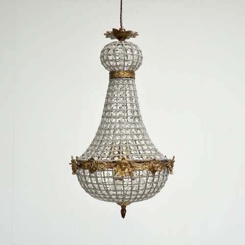 French Empire Style Chandelier (1 x Medium + 1 x Large in stock)