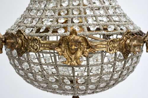 French Empire Style Chandelier (1 x Medium + 1 x Large in stock)