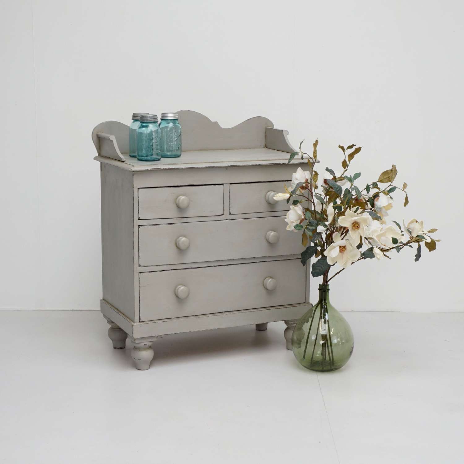 Antique Painted Chest of Drawers