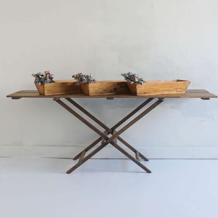 French wooden trough