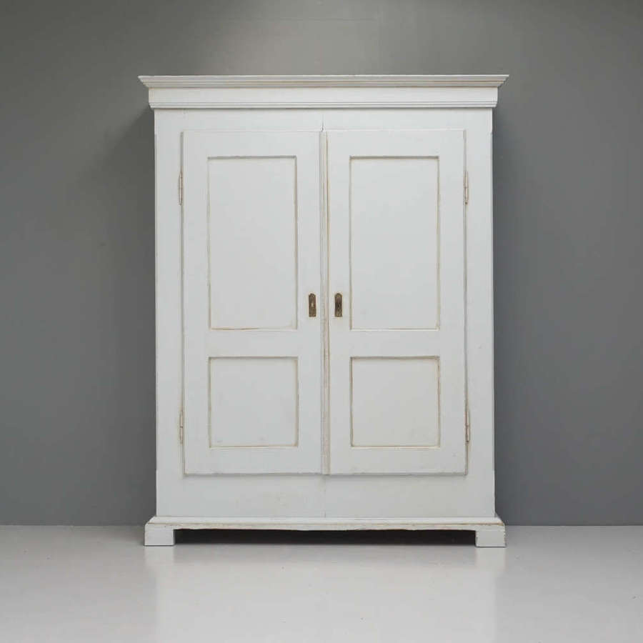 Continental painted housekeepers cupboard
