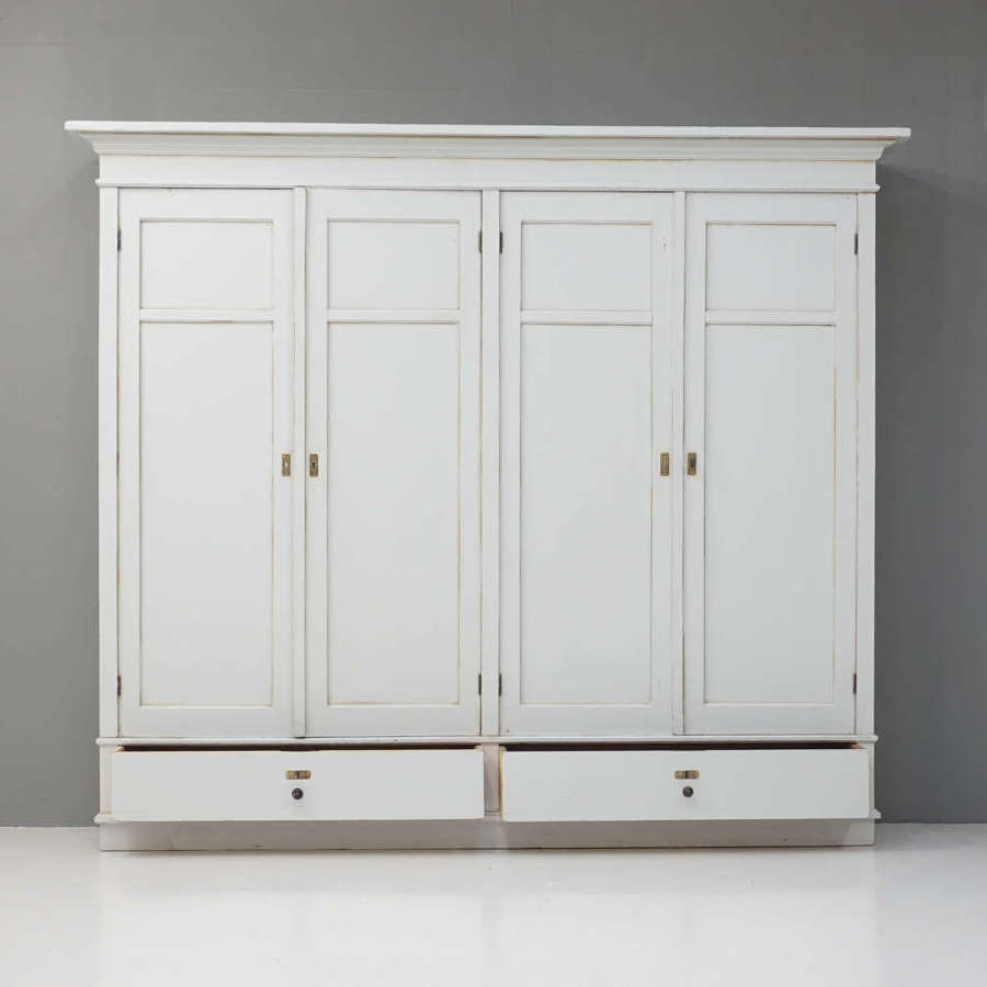 Continental Painted  Cupboard  (knockdown)