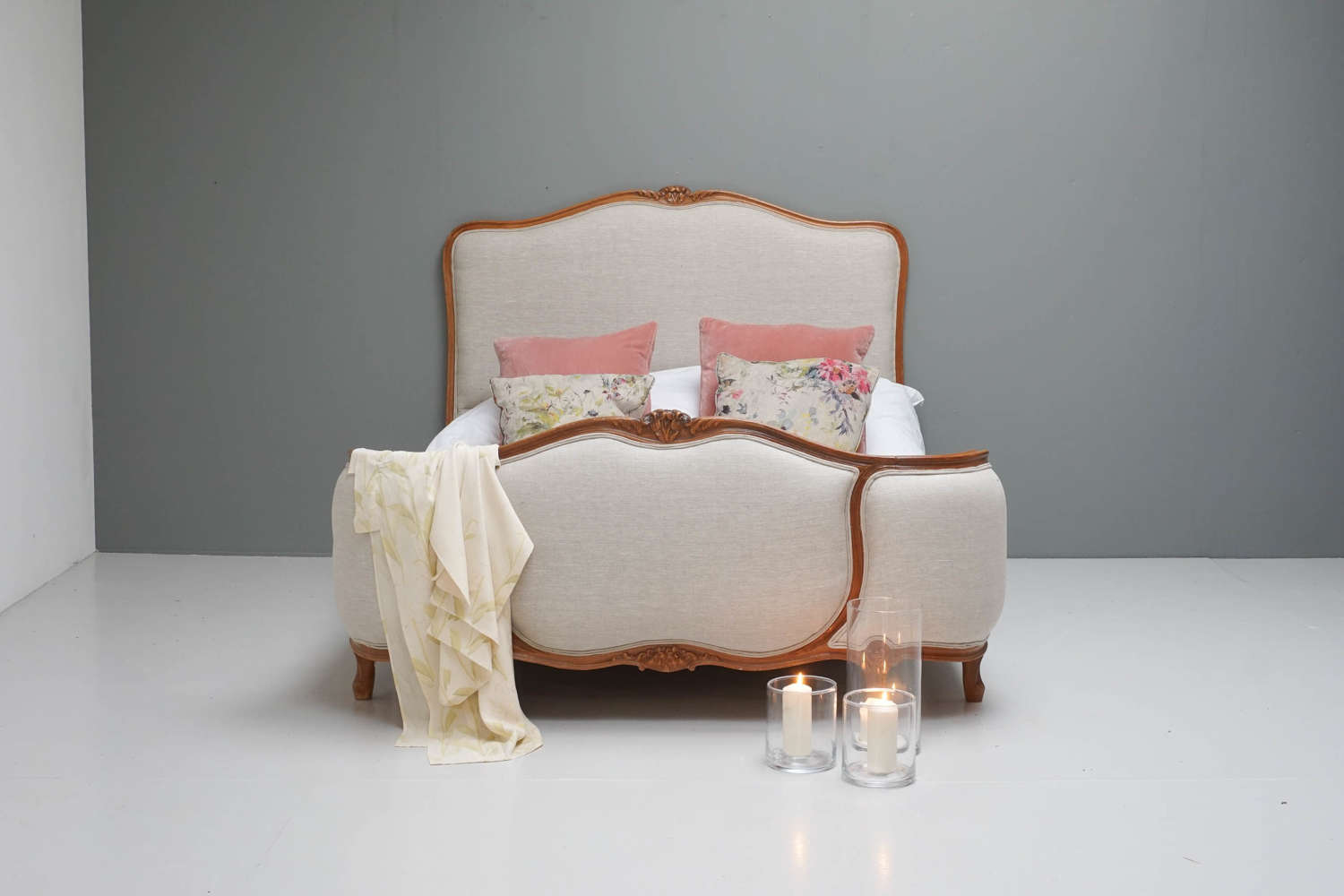 French Corbeille Double Bed