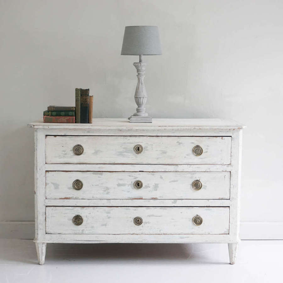Large Gustavian Chest of Drawers