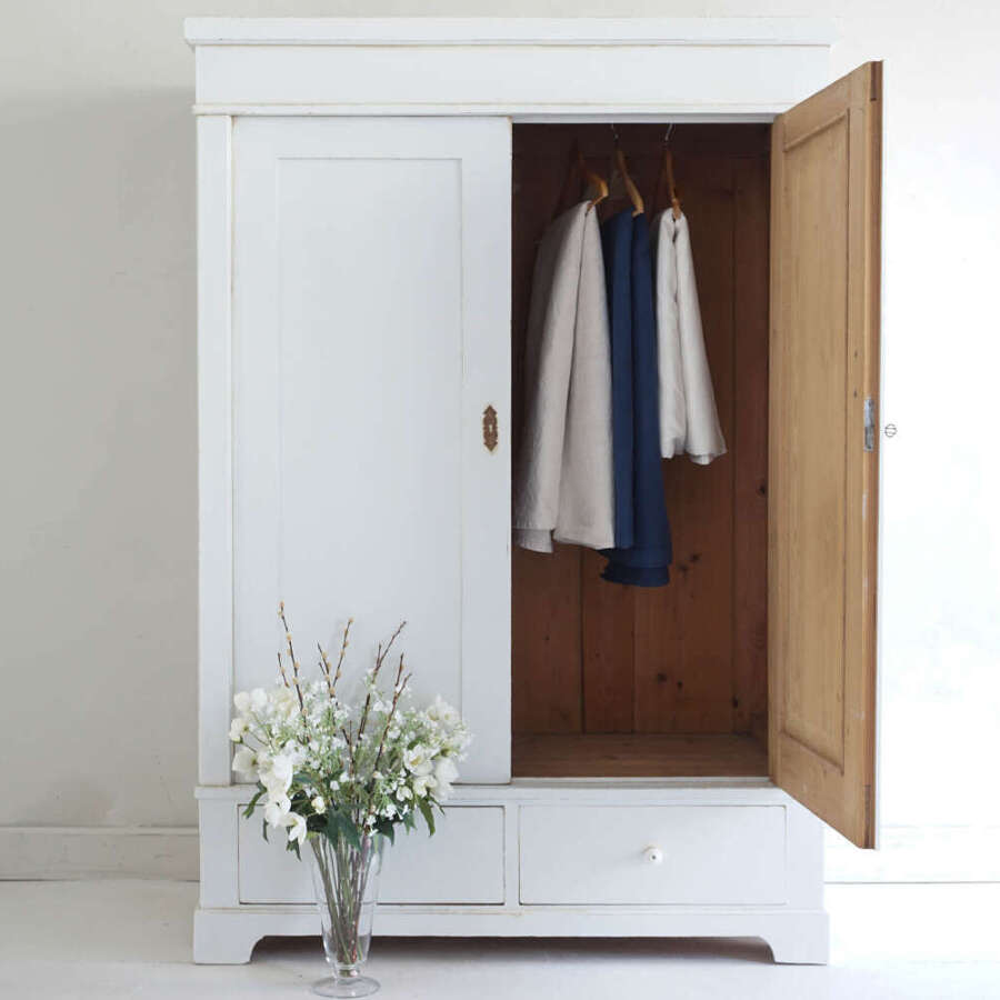 Antique Continental wardrobe (knockdown)