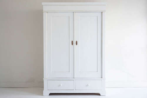 Antique Continental wardrobe (knockdown)