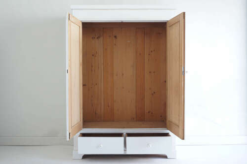 Antique Continental wardrobe (knockdown)