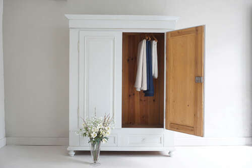 Antique Continental wardrobe (knockdown)