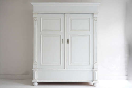 Antique Continental wardrobe (knockdown)
