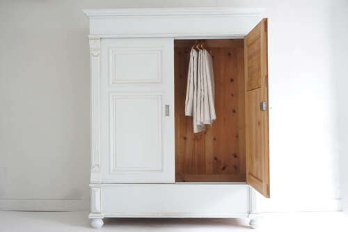 Antique Continental wardrobe (knockdown)