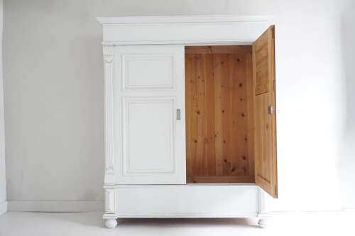 Antique Continental wardrobe (knockdown)