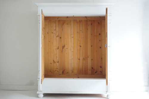 Antique Continental wardrobe (knockdown)