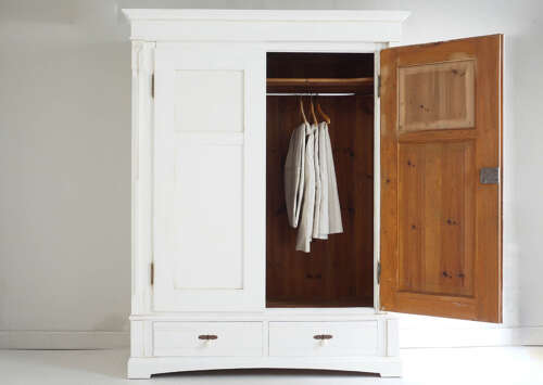 Antique Continental wardrobe (knockdown)