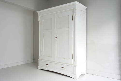 Antique Continental wardrobe (knockdown)
