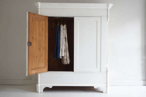 Antique Continental wardrobe (knockdown)