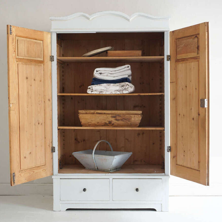 Antique Continental cupboard (knockdown)