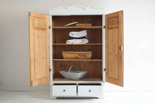 Antique Continental cupboard (knockdown)
