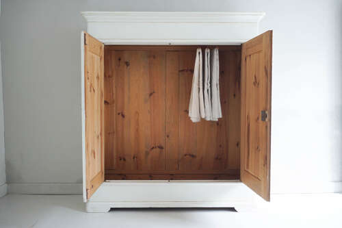 Antique Continental wardrobe (knockdown)