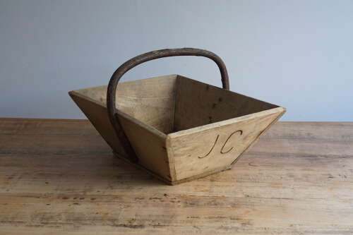 Large Antique French Trug
