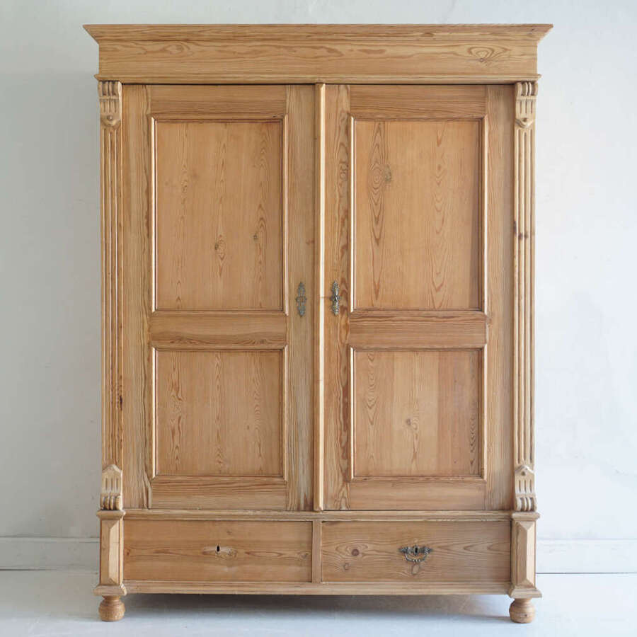 Antique Continental Wardrobe (Knockdown)